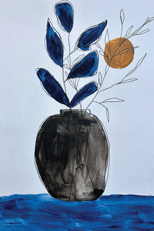 Ana Ozz: Vase In Spring by Ana Ozz