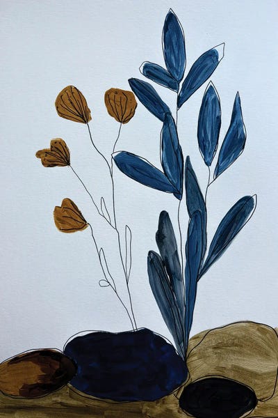 Minimalist Paintings: New Spring by Ana Ozz