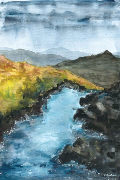 Freedom In Mountains by Ana Ozz canvas print