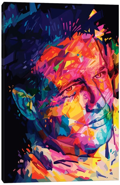 Paul Canvas Art Print - Paul Newman
