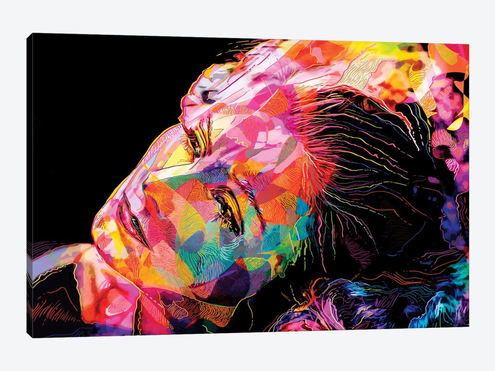 Greta Garbo by Alessandro Pautasso 1-piece Canvas Print