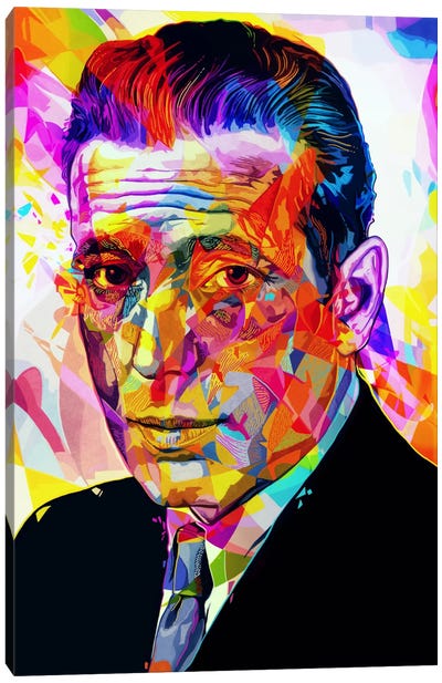 Bogart Canvas Art Print - Humphrey Bogart
