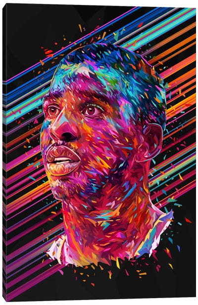 Chris Paul Canvas Art Print - Basketball Art