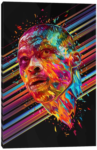Russell Westbrook Canvas Art Print - Colorful Art