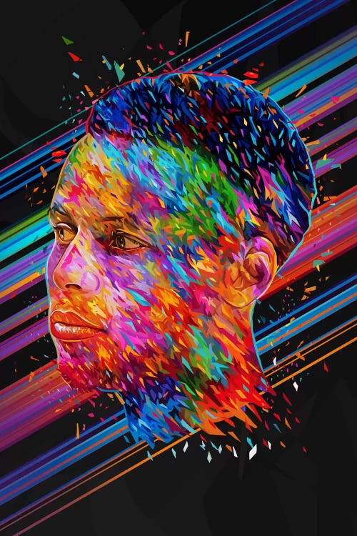 Stephen Curry by Alessandro Pautasso wall art