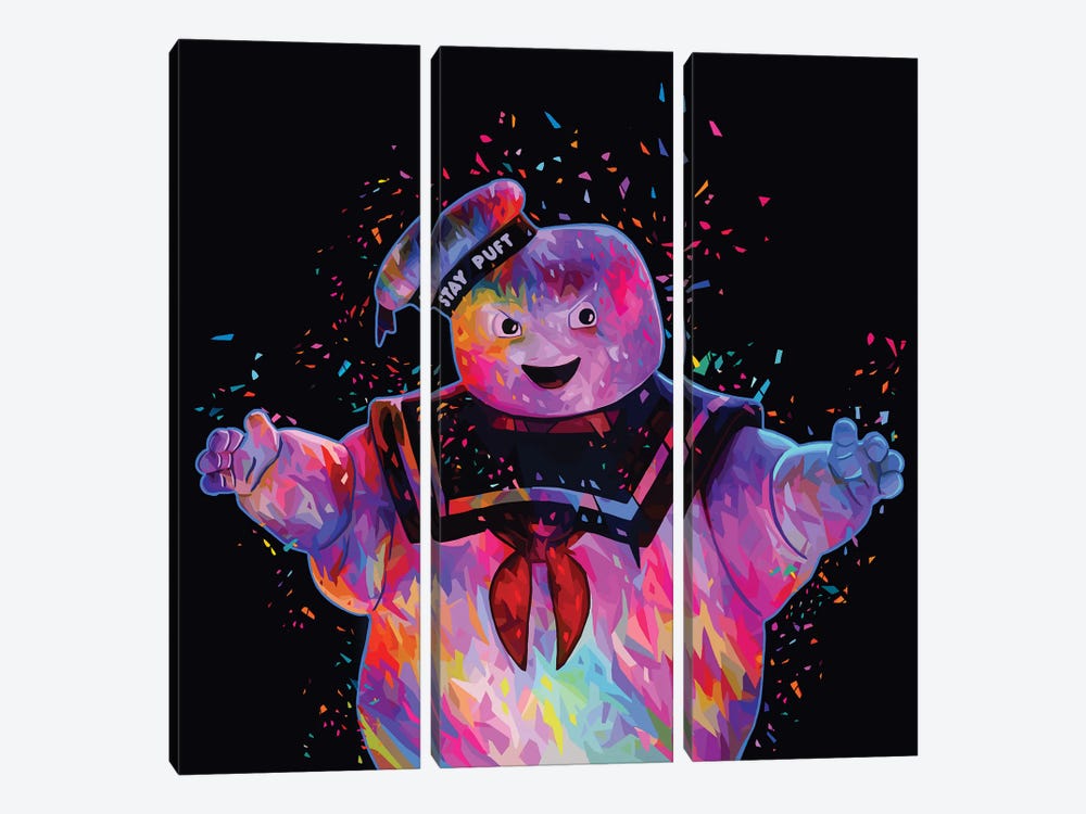 Stay-Puft by Alessandro Pautasso 3-piece Art Print