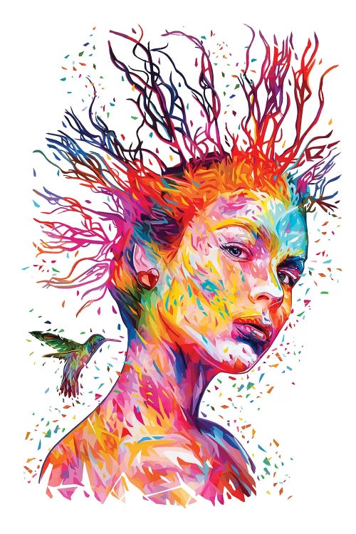 Queen Of Hearts by Alessandro Pautasso wall art