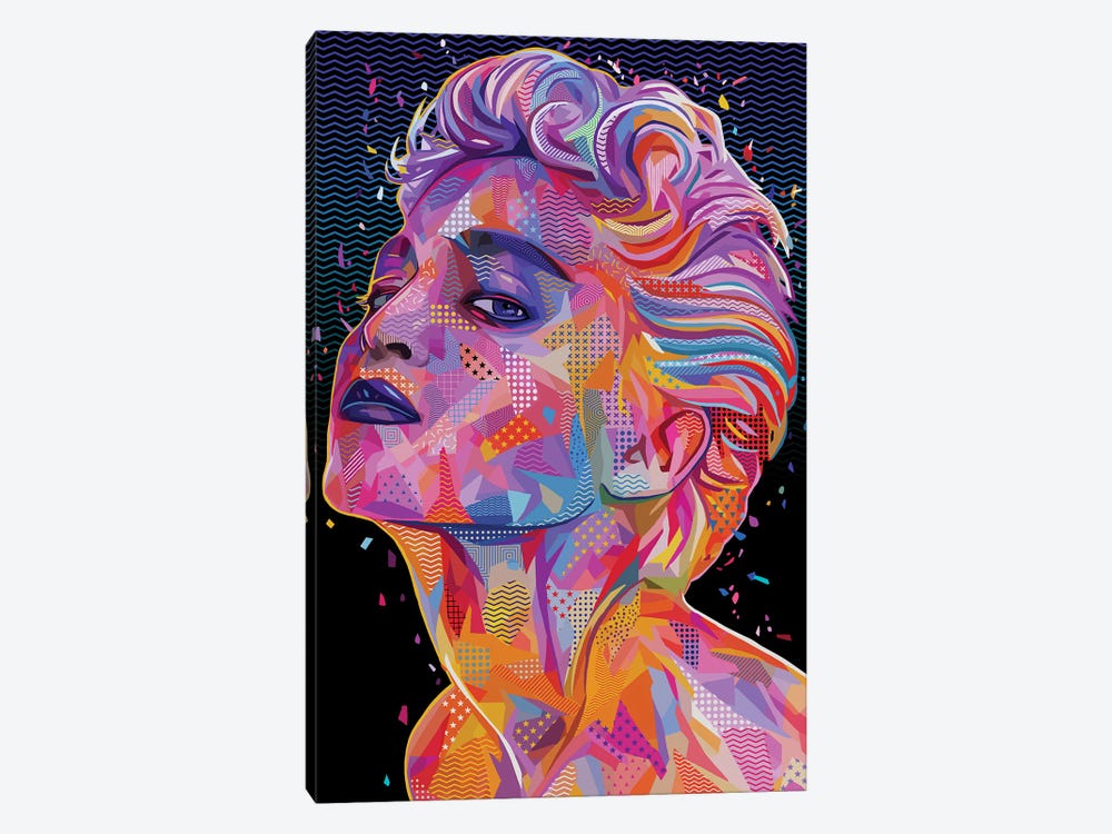 Madonna Pop by Alessandro Pautasso 1-piece Canvas Art Print