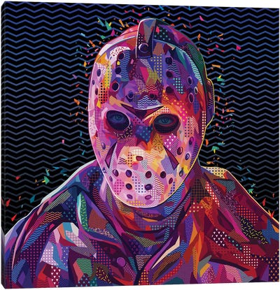 Jason Pop - Friday The 13th Canvas Art Print - Halloween Art