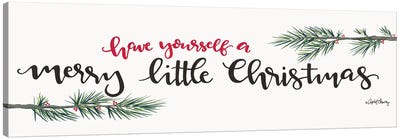 Have Yourself a Merry Little Christmas Canvas Art Print