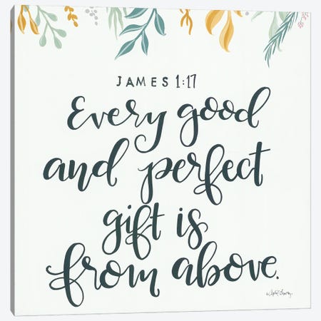 Every Good and Perfect Gift    Canvas Print #APC32} by April Chavez Canvas Artwork