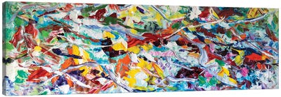 Frost Canvas Art Print - Similar to Jackson Pollock