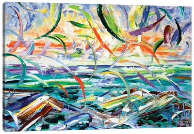 Breath Of The Sea Canvas Art Print - Antonino Puliafico