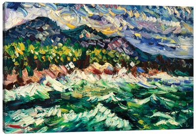 Emerald Sea Canvas Art Print - Antonino Puliafico