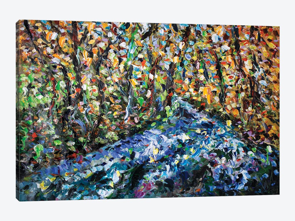 Autumn Stream by Antonino Puliafico 1-piece Canvas Print
