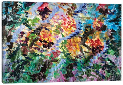 Floral Worlds Canvas Art Print - Antonino Puliafico