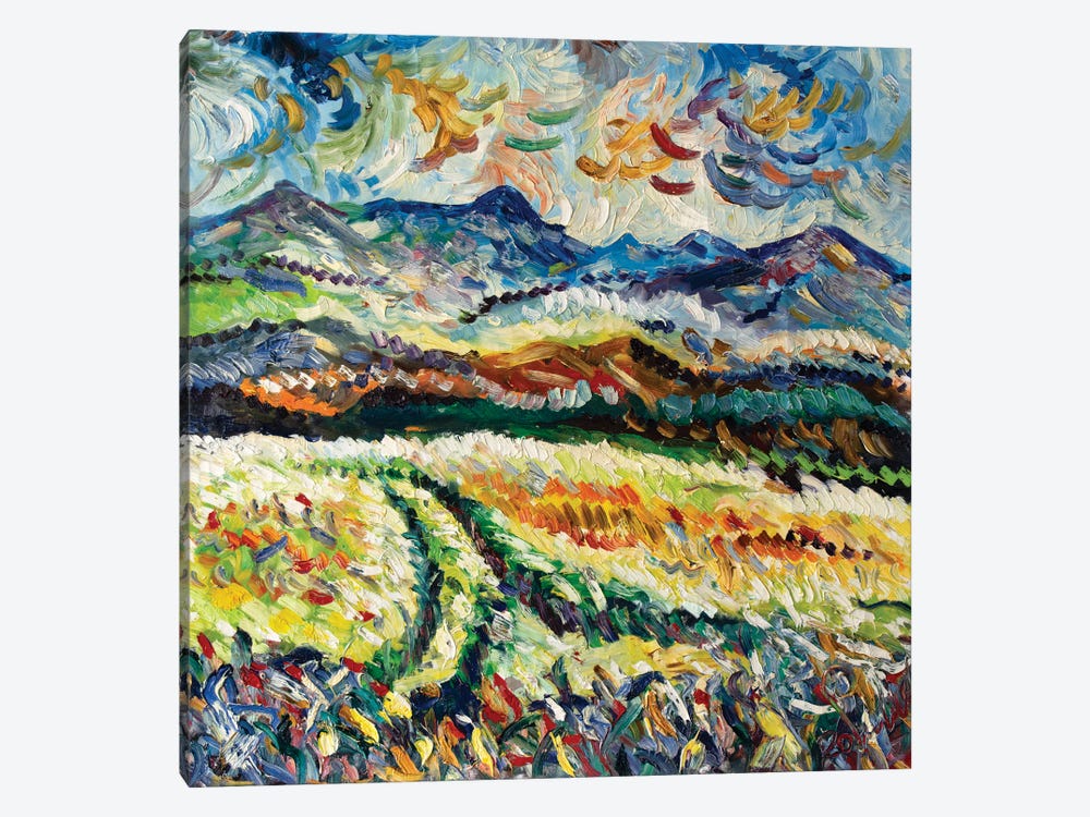 Wheat In Color by Antonino Puliafico 1-piece Canvas Art
