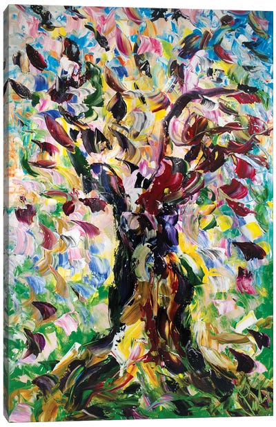 Wind In The Branches Canvas Art Print - Antonino Puliafico