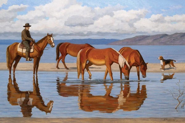 Andrey Pingachev: Watering Hole by Andrey Pingachev