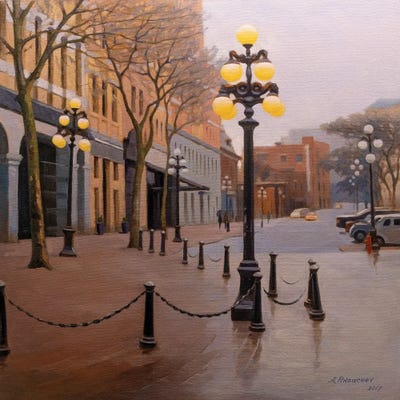 Early Morning by Andrey Pingachev acrylic art print