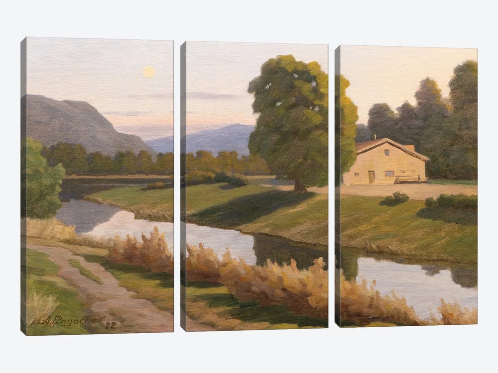 Morning by Andrey Pingachev 3-piece Canvas Art