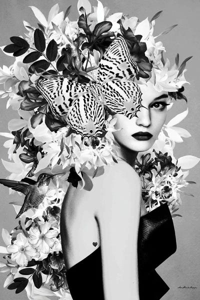 Black & White Florals: Chloé by Ana Paula Hoppe