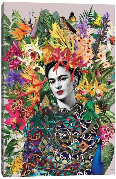 Gipsy Frida Canvas Art Print - Frida Kahlo