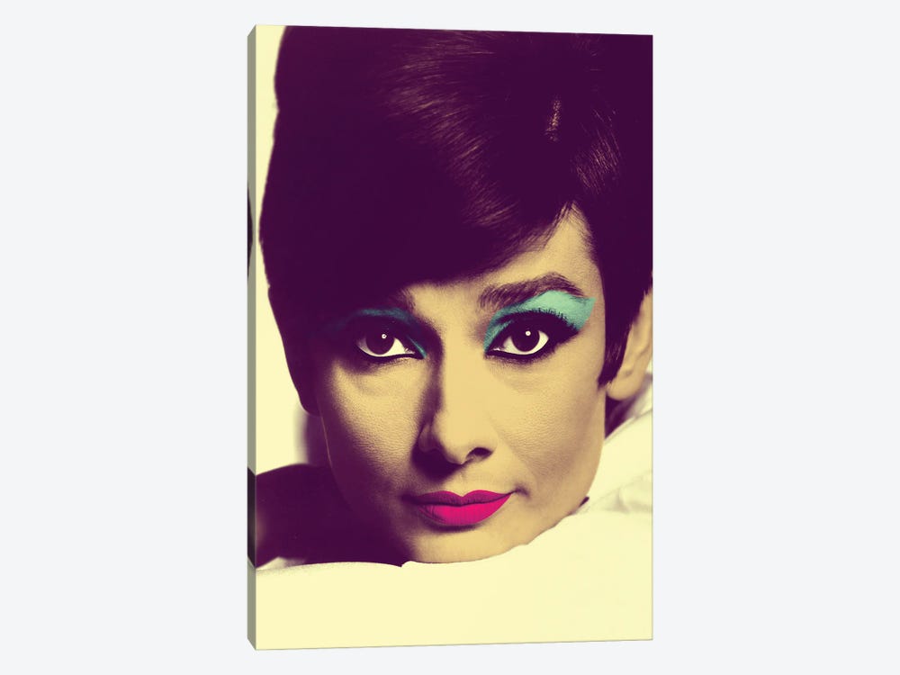 Audrey Hepburn by Ana Paula Hoppe 1-piece Canvas Art Print