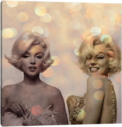 Marilyn Shine Canvas Art Print - Model & Fashion Icon Art