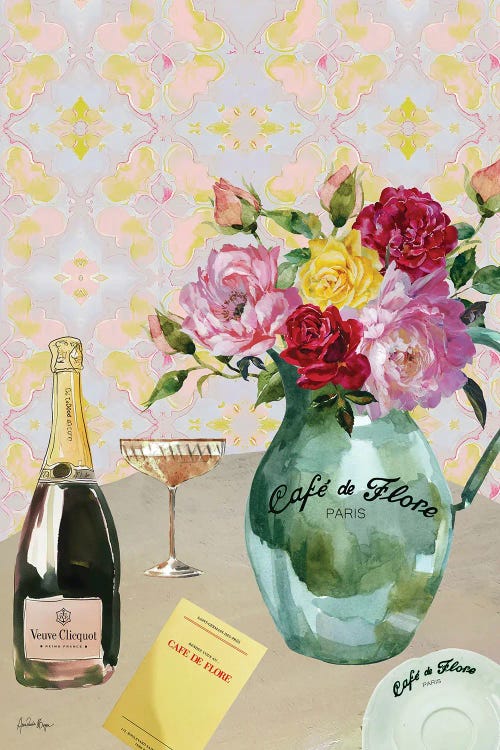 Café De Flore by Ana Paula Hoppe wall art