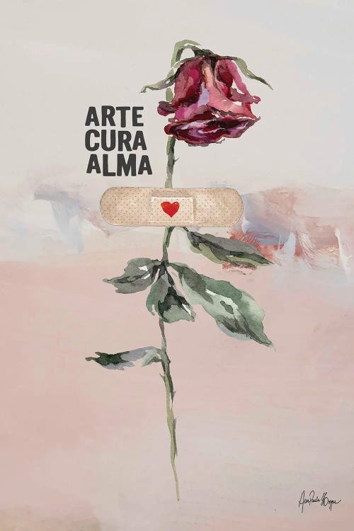 Arte Cura Alma by Ana Paula Hoppe wall art