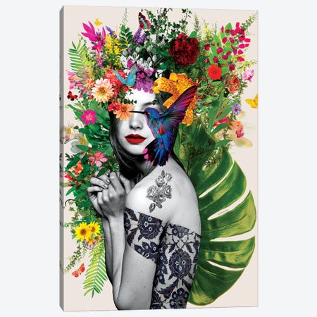 Chelsea Flowers Canvas Print #APH20} by Ana Paula Hoppe Canvas Art