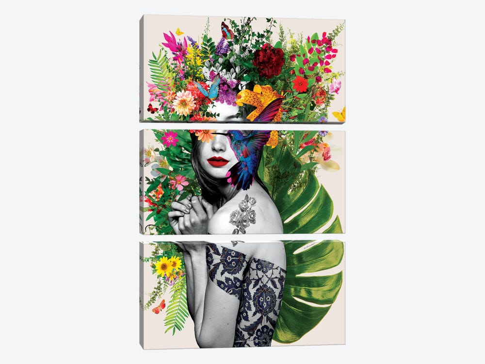 Chelsea Flowers by Ana Paula Hoppe 3-piece Art Print