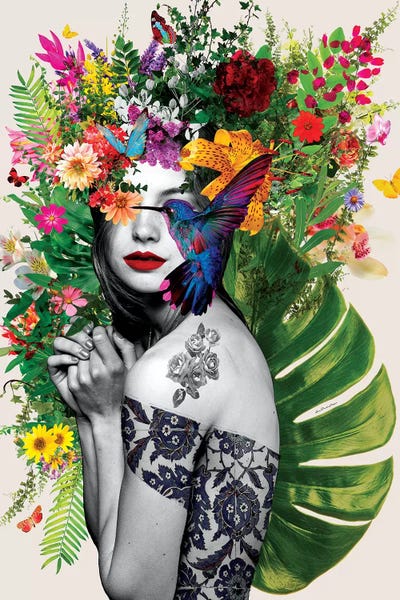Tropical Décor: Chelsea Flowers by Ana Paula Hoppe
