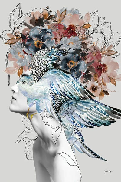 Misha by Ana Paula Hoppe multi panel art