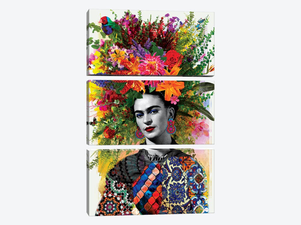 Gitana Frida by Ana Paula Hoppe 3-piece Art Print