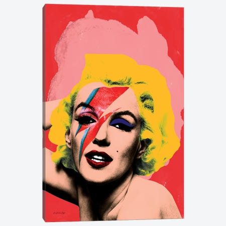 Marilyn Bowie Canvas Print #APH44} by Ana Paula Hoppe Art Print