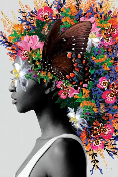 Large Art for Bathroom - Canvas Prints: Samba De Verão by Ana Paula Hoppe
