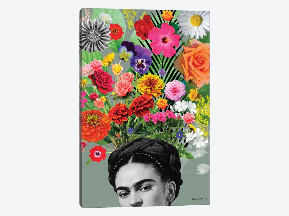 Frida & Flor by Ana Paula Hoppe 1-piece Canvas Print
