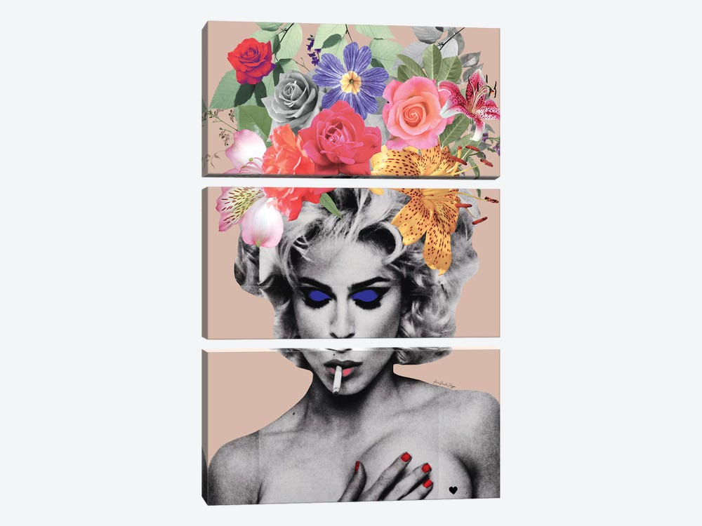 De Madonna Grande by Ana Paula Hoppe 3-piece Canvas Artwork