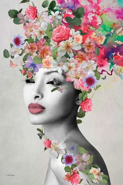 Butterflies and Flowers: Mikka Rosa by Ana Paula Hoppe