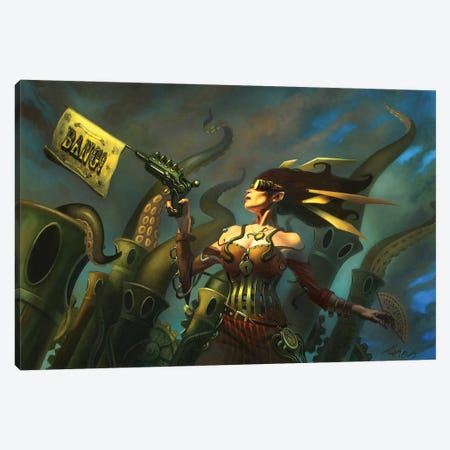Locked and Loaded Canvas Print #APK10} by Alan Pollack Canvas Artwork