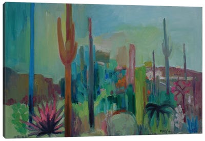 Paradise Valley Canvas Art Print - Homage to The Fauves