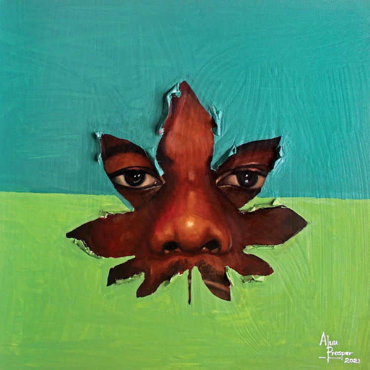 Similarity by Aluu Prosper wall art