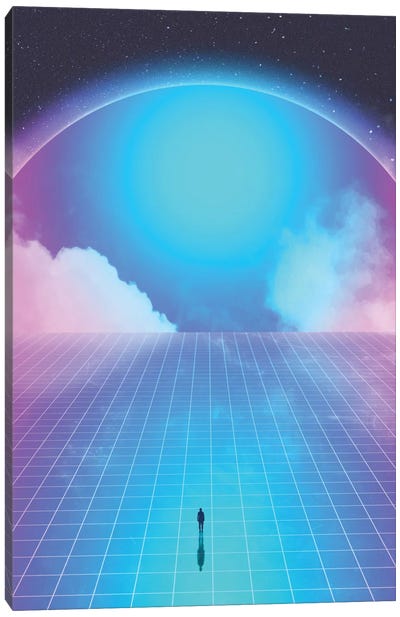 Worship 2030 Canvas Art Print - Sci-Fi Planet Art