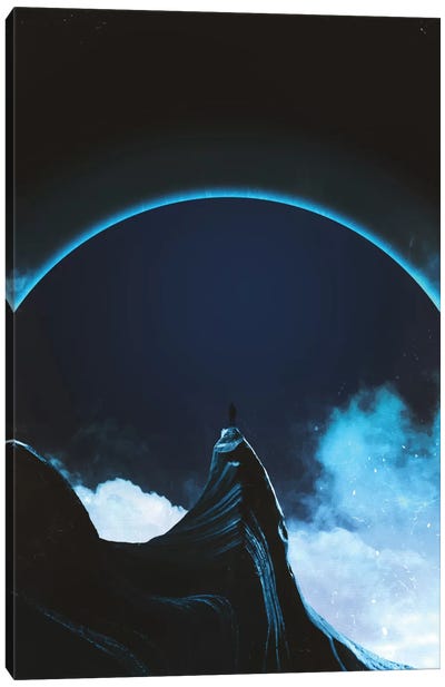 Full Dark Canvas Art Print - Eclipse Art