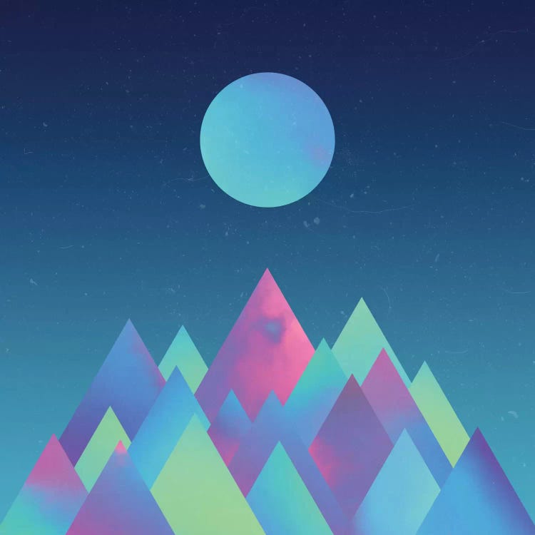 Moon Mountains by Adam Priester wall art