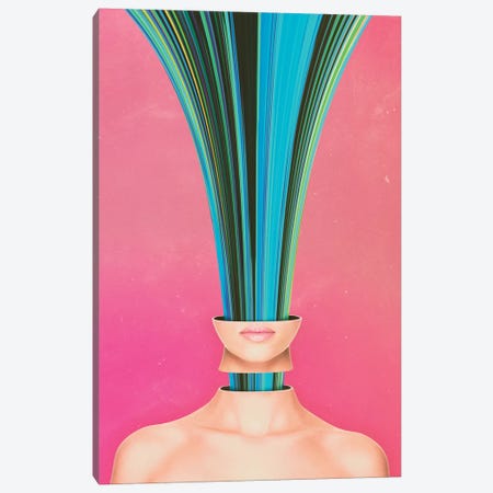 My Other Face Is A Cactus Canvas Print #APR62} by Adam Priester Canvas Art