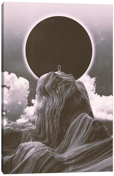 Now More Than Ever In B&W Canvas Art Print - Eclipse Art
