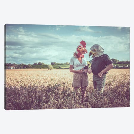 the Family Portrait III Canvas Print #APS11} by Alessandro Passerini Canvas Wall Art